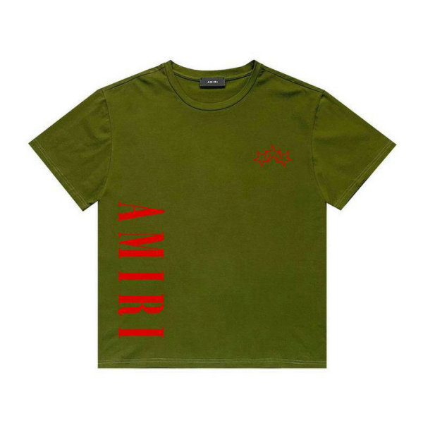 Amiri short round collar T-shirt S-XXL (2117)
