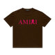 Amiri short round collar T-shirt S-XXL (2166)