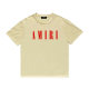 Amiri short round collar T-shirt S-XXL (2268)