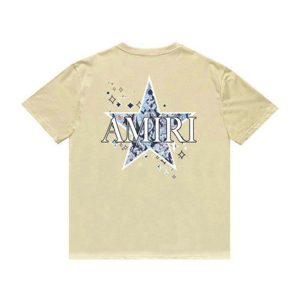 Amiri short round collar T-shirt S-XXL (1750)