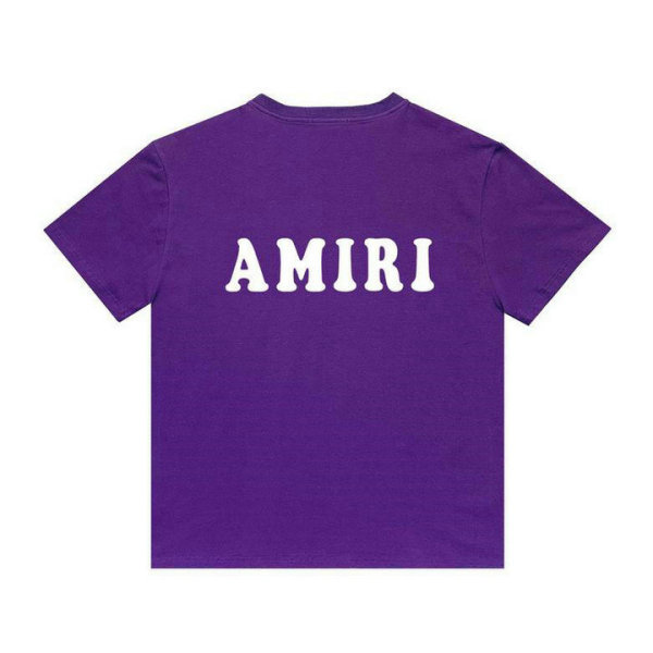 Amiri short round collar T-shirt S-XXL (1595)