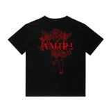 Amiri short round collar T-shirt S-XXL (2098)