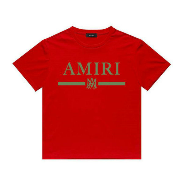 Amiri short round collar T-shirt S-XXL (1510)
