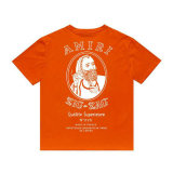 Amiri short round collar T-shirt S-XXL (1570)