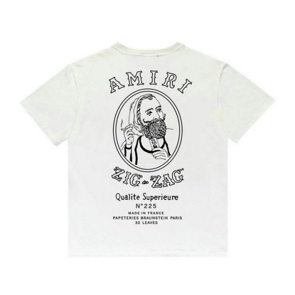 Amiri short round collar T-shirt S-XXL (1468)