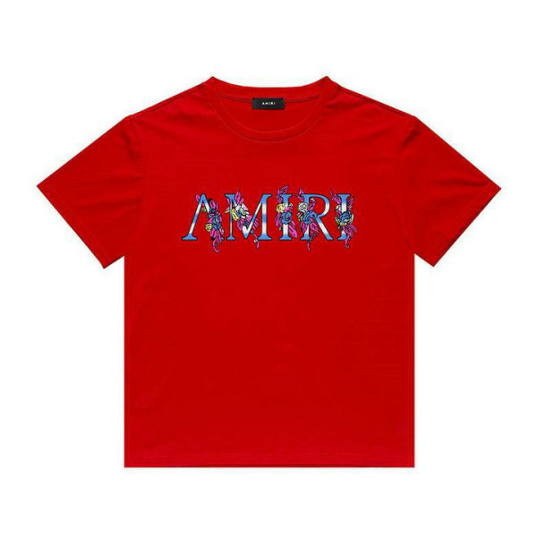 Amiri short round collar T-shirt S-XXL (1591)