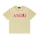 Amiri short round collar T-shirt S-XXL (2334)