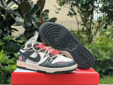 Authentic Nike Dunk Low Black/White/Pink