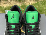 Authentic Air Jordan 1 Low Lucky Green