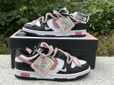 Authentic Nike Dunk Low Canard Delave/Pink/White