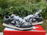 Authentic Nike Dunk Low Grey/White/Black