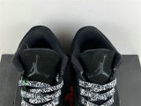 Authentic Air Jordan 3 Retro Black/Noir