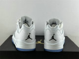 Authentic Air Jordan 5 Low “White Silver”