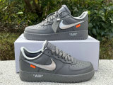 Authentic OFF White x Nike Air Force 1 Low Grey