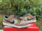 Authentic Nike Dunk Low CO.JP Black/Ale Brown/University Red