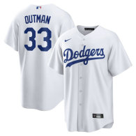 Men's Los Angeles Dodgers James Outman Nike White Replica Player Jersey