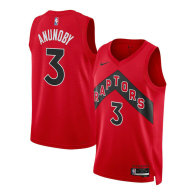 Unisex Toronto Raptors OG Anunoby Nike Red Swingman Jersey - Icon Edition