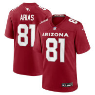Men's Arizona Cardinals Daniel Arias Nike Cardinal Team Game Jersey