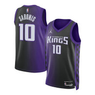 Unisex Sacramento Kings Domantas Sabonis Jordan Brand Purple Swingman Jersey - Statement Edition