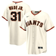 Men's San Francisco Giants LaMonte Wade Jr. Nike Cream Home Replica Player Jersey