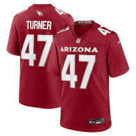 Men's Arizona Cardinals Ezekiel Turner Nike Cardinal Team Game Jersey