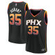 Men's Phoenix Suns Kevin Durant Fanatics Branded Black 2022-23 Fast Break Replica Jersey - Statement Edition
