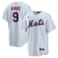 Men's New York Mets Brandon Nimmo Nike White Home Official Replica Player Jersey
