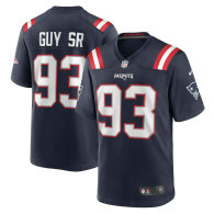 Men's New England Patriots Lawrence Guy Nike Navy Team Game Jersey