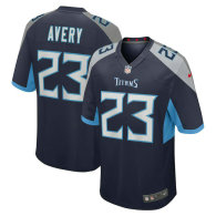 Men's Tennessee Titans Tre Avery Nike Navy Team Game Jersey