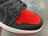 Authentic Air Jordan 1 Low Black/Red