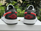 Authentic Air Jordan 1 Low GS Siren Red/Black/White