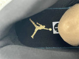 Authentic Air Jordan 1 Mid GS “Black/Metallic Gold”