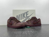 Authentic Nike SB Dunk Low “City of Love” Burgundy Crush