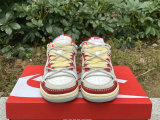 Authentic Nike Dunk Low SE Red/Light Grey/White