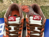 Authentic Nike Dunk Low Sail/Orange/Black