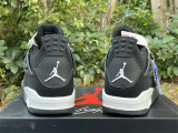 Authentic Air Jordan 4 White/Black