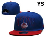 NBA Detroit Pistons Snapback Hat (37)