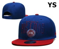 NBA Detroit Pistons Snapback Hat (37)