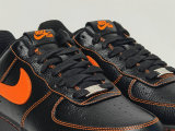 Authentic VLONE x Nike Air Force 1 Black/Orange