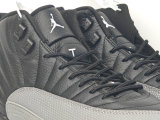 Authentic Air Jordan 12 Black/Wolf Grey/White