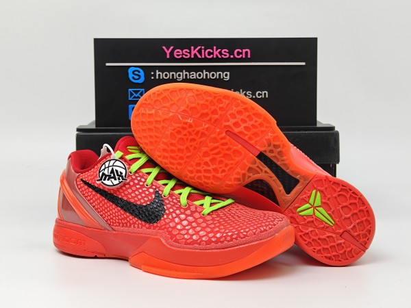 Authentic Nike Kobe 6 Protro “Reverse Grinch”