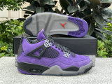 Authentic Travis Scott x Air Jordan 4 “Purple”