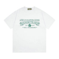 Denim Tears Short Round Collar T-shirt S-XL (28)