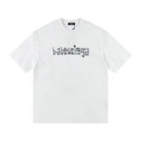 Balenciaga Short Round Collar T-shirt S-XL (34)