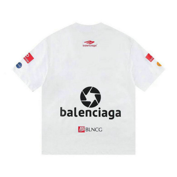 Balenciaga Short Round Collar T-shirt S-XL (91)