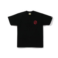 Bape Short Round Collar T-shirt M-XXXL (21)