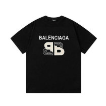 Balenciaga Short Round Collar T-shirt S-XL (136)