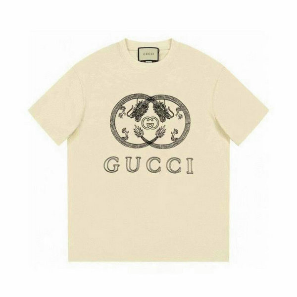 Gucci Short Round Collar T-shirt XS-L (135)