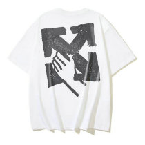 OFF-WHITE short round collar T-shirt S-XL (202)