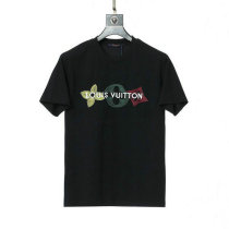 LV Short Round Collar T-shirt S-XL (3)